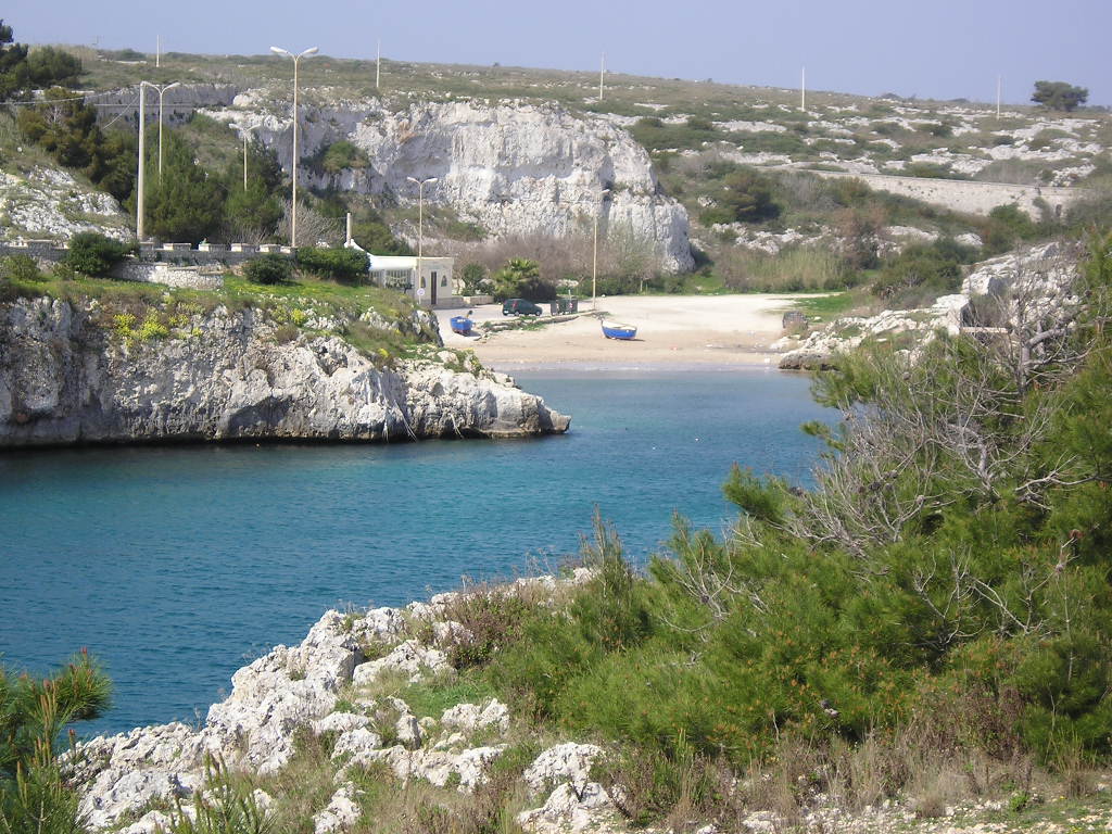 La baia di Porto Badisco