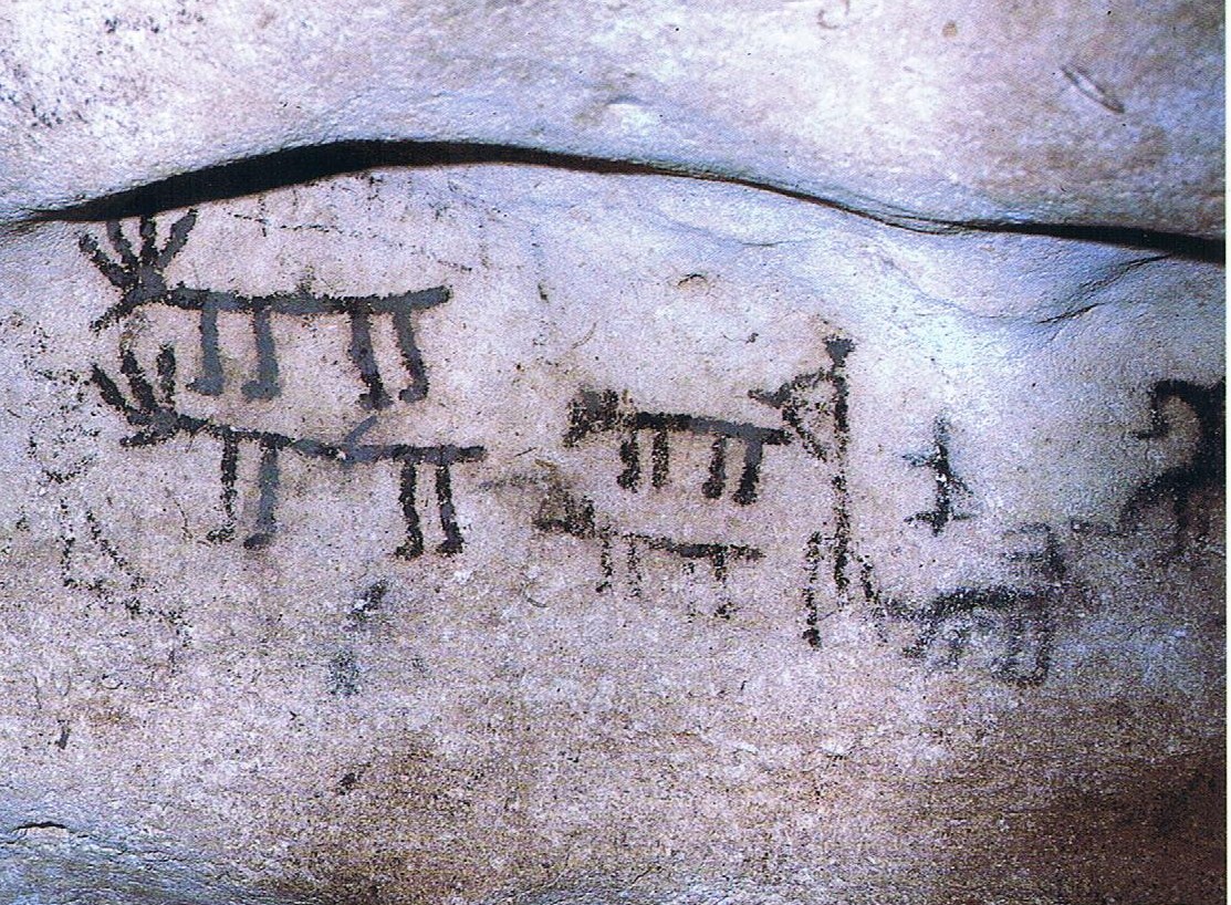 Pittogrammi della Grotta dei Cervi